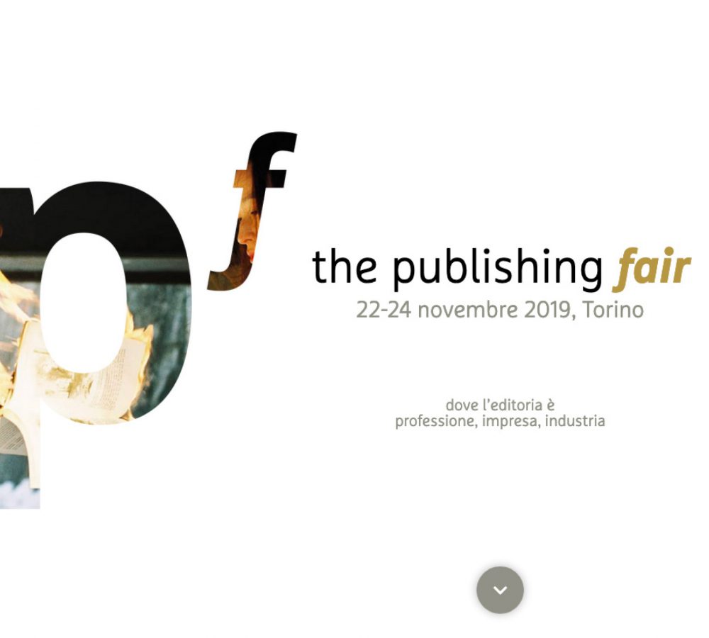Sito web realizzato per The Publshing Fair, la nuovissima fiera dell'editoria di Torino
