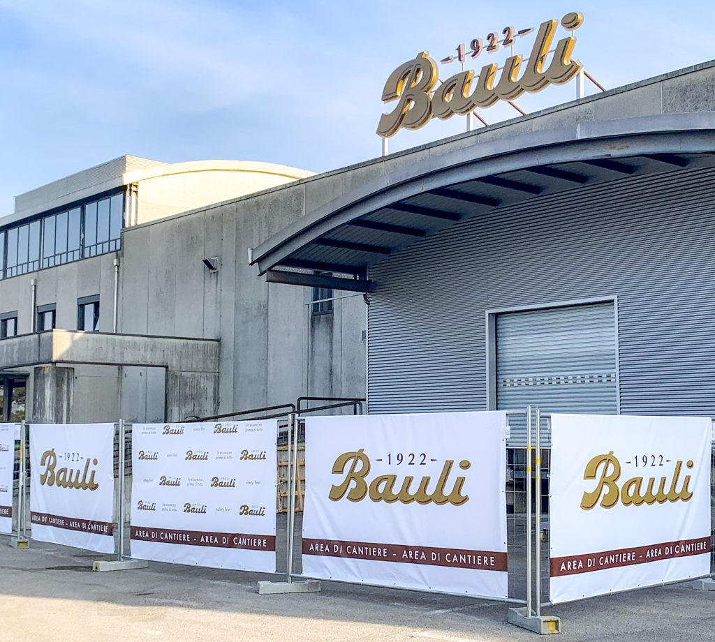 Materiali per allestimenti esterni Bauli